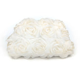 Rose Petal Clutch Bag - Pearl White | NEMILDN