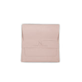 The Suede Earring Pouch in Mink Nemi London