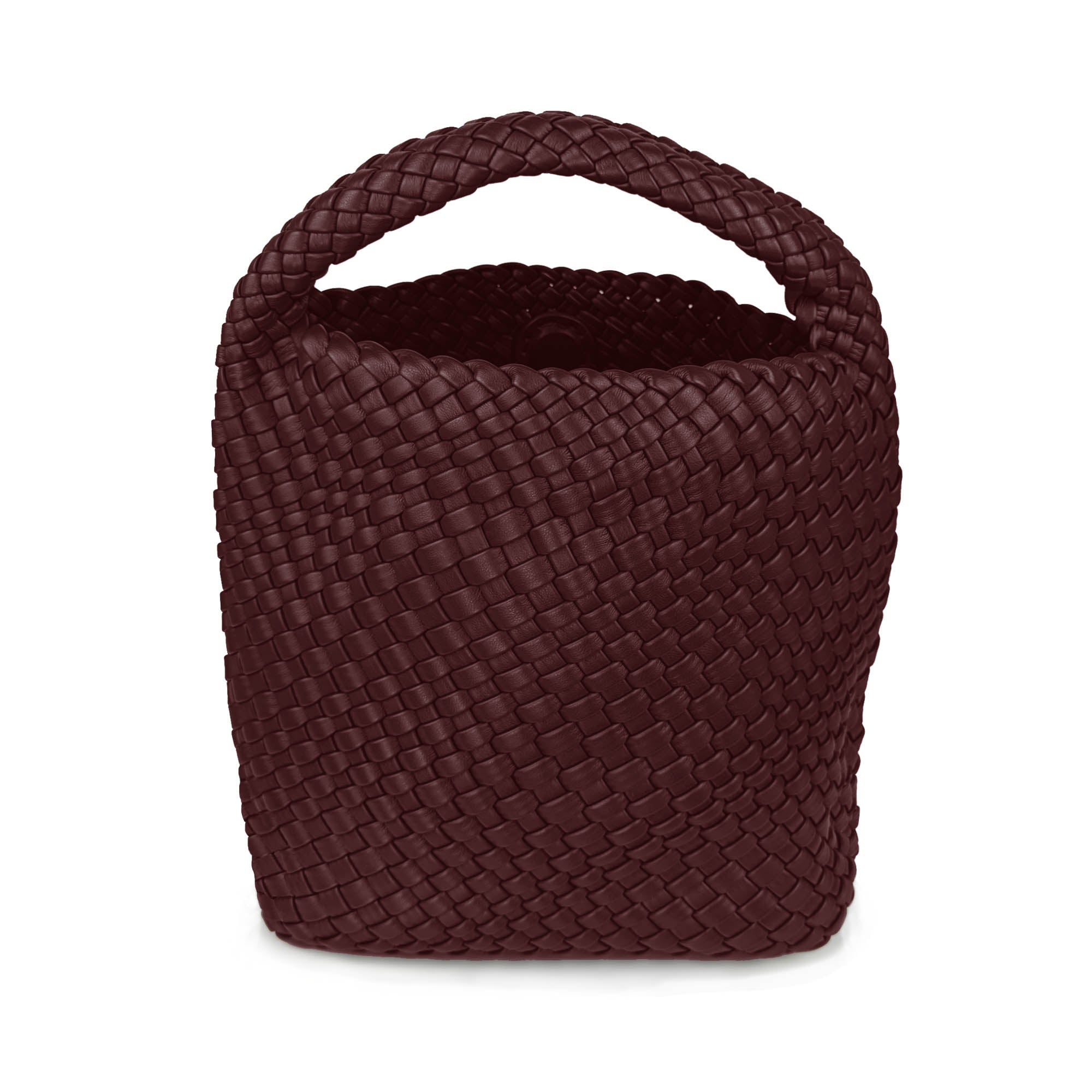 The Midi Amara Bag in Grape Purple Nemi London