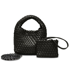 The Mini Amara Bag in Black Nemi London