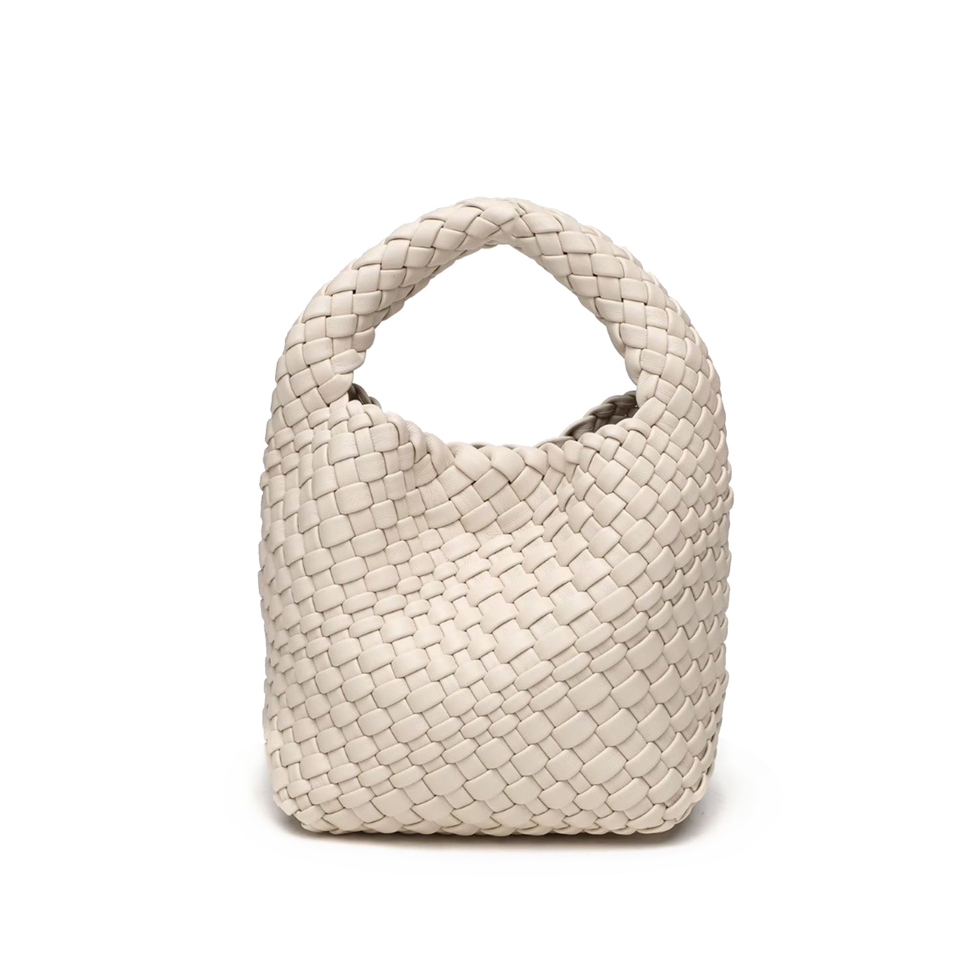 The Mini Amara Bag in Cream Nemi London