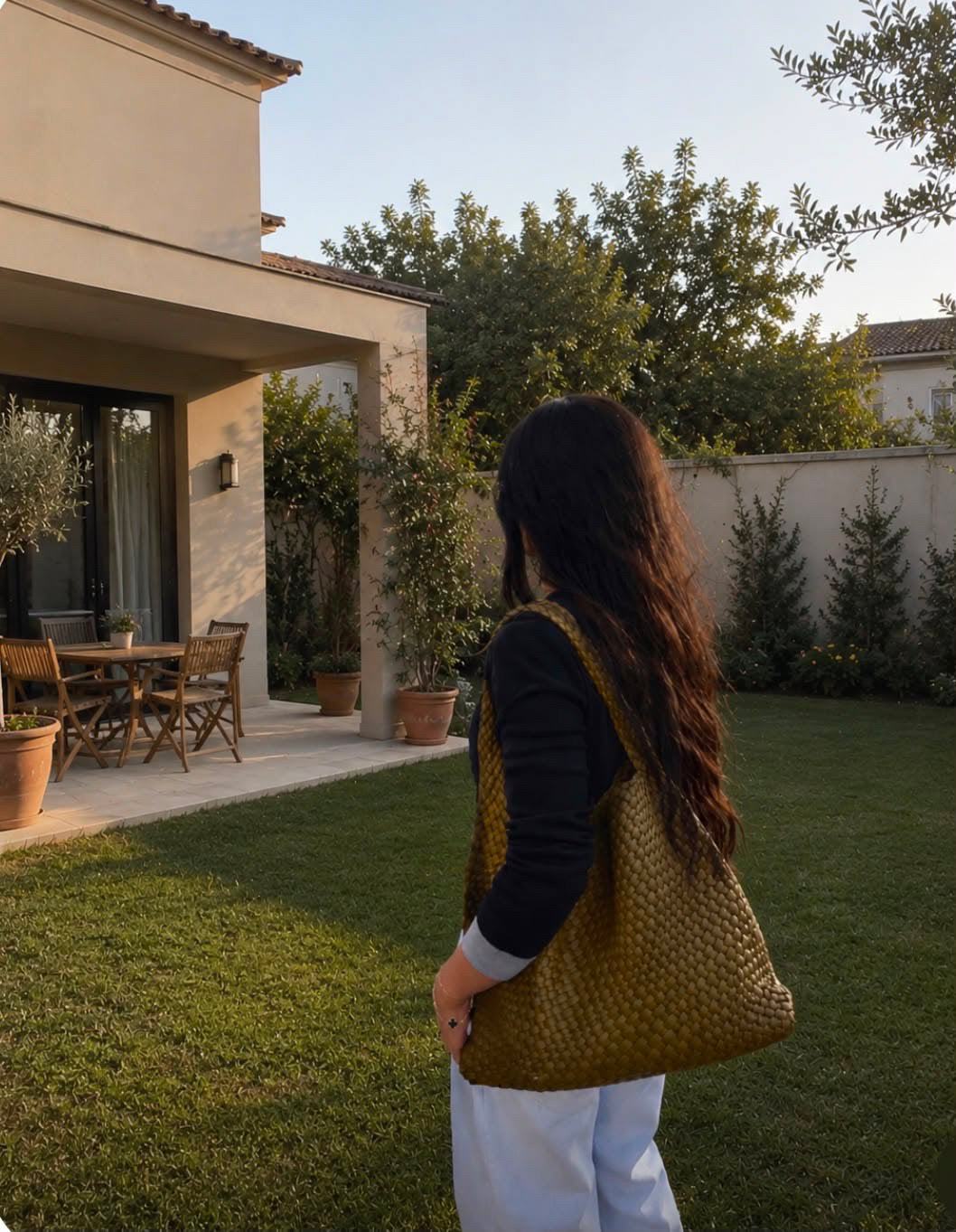 The Amara Bag - Olive Green Nemildn
