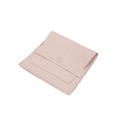 The Suede Earring Pouch in Mink Nemi London