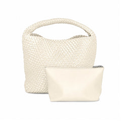 The Amara Bag - Cream Nemi London