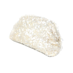The Sequin Bag - Champagne Nemi London