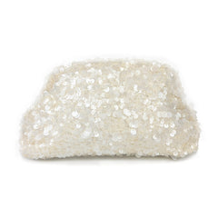 The Sequin Bag - Champagne Nemi London